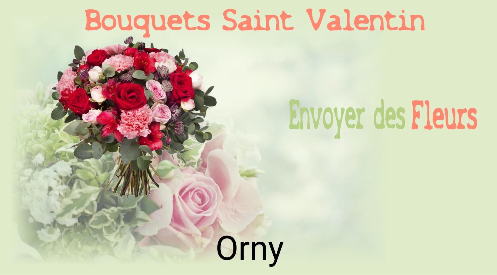 Roses de Saint-Valentin livrées à Orny